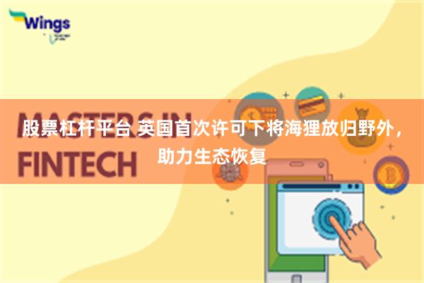 股票杠杆平台 英国首次许可下将海狸放归野外，助力生态恢复