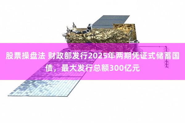股票操盘法 财政部发行2025年两期凭证式储蓄国债，最大发行总额300亿元